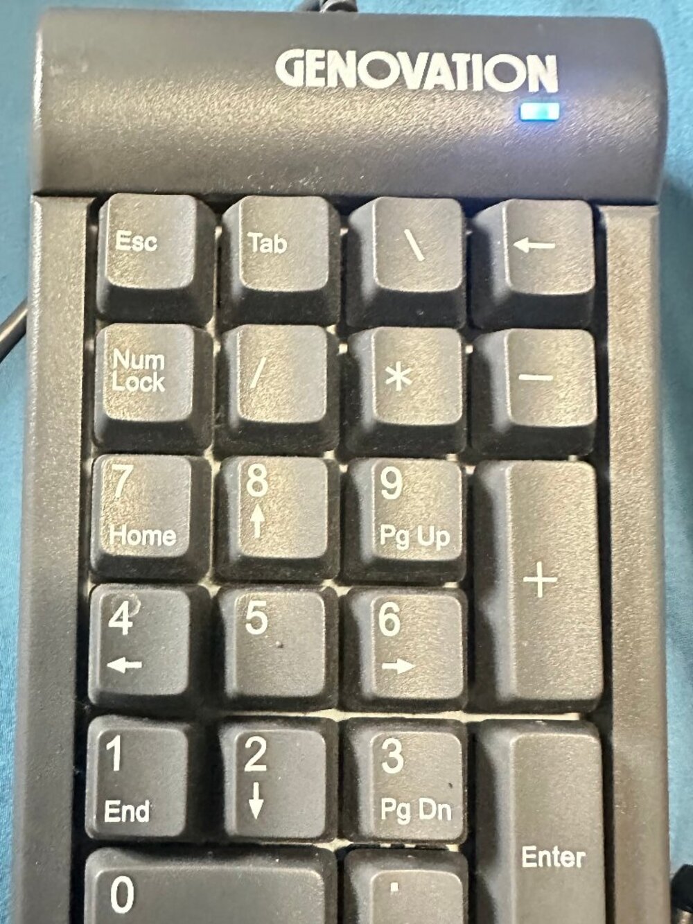 GENOVATION Micropad 630-21, Version 5, USB & PS/2 Auto Detecting Numeric Keypad